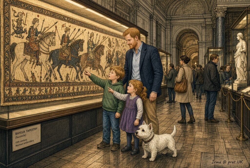 Harry Archie Lilibet Bayeux Tapestry British Museum Harry Archie Lilibet Bayeux Tapestry British Museum