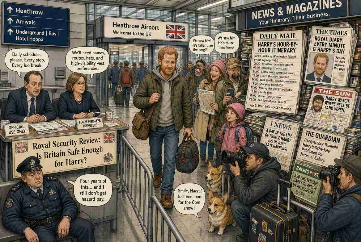 Is Britain Safe Enough for Harry