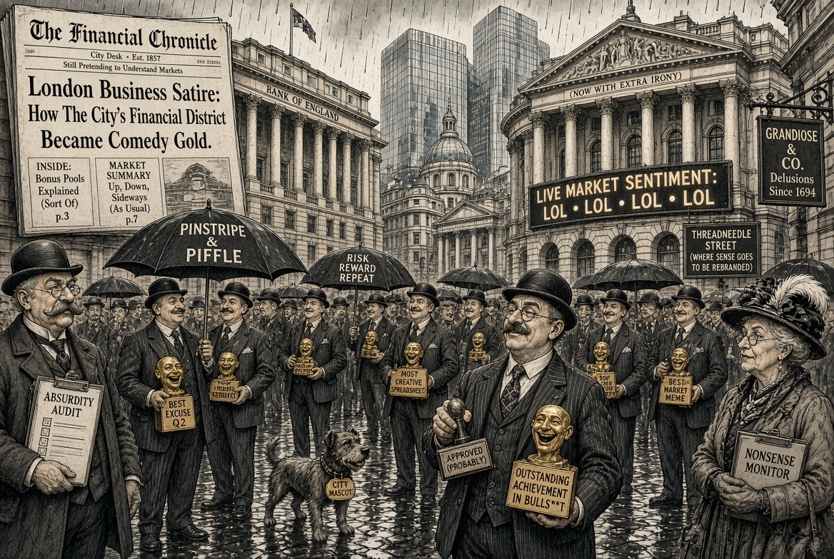 London Business Satire