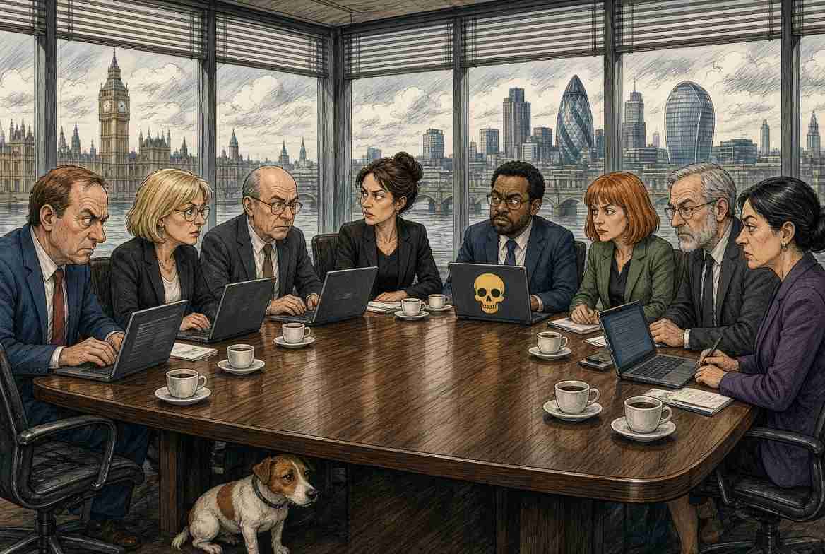 London Office Meeting Ends After Everyone Privately Messages Everyone Else