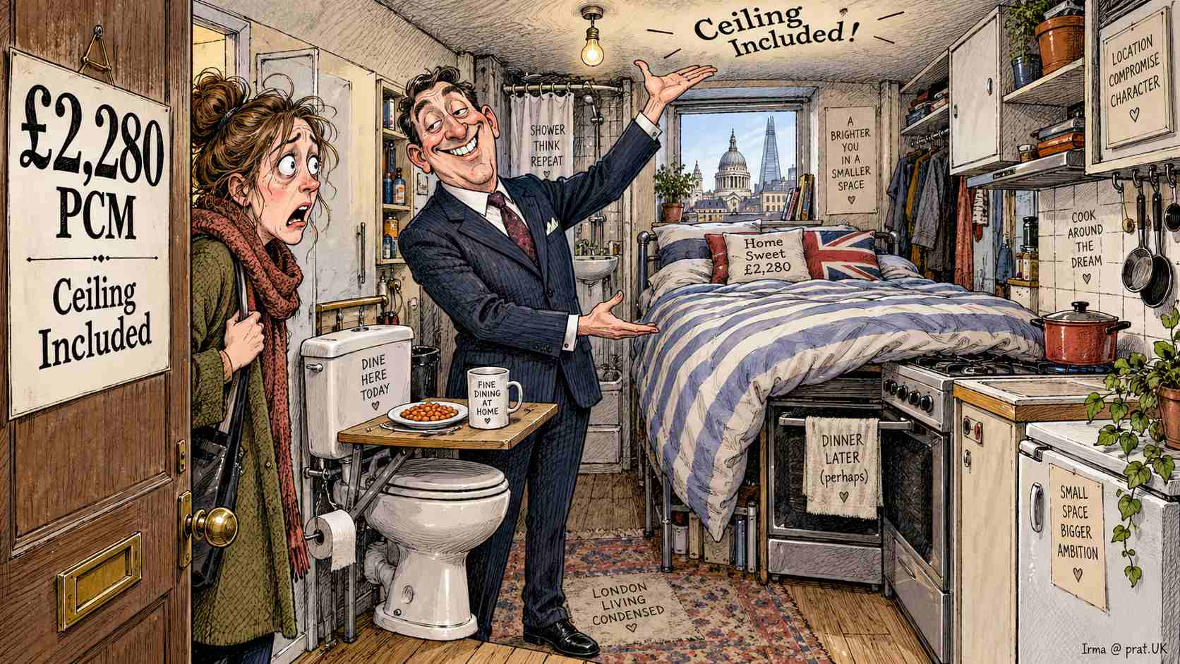 London Rent Hits £2,280/Month