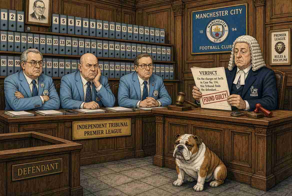 Manchester City Found Guilty on 114 Financial Charges, Club Relieved There’s Still One Rule in English Football It Apparently Followed