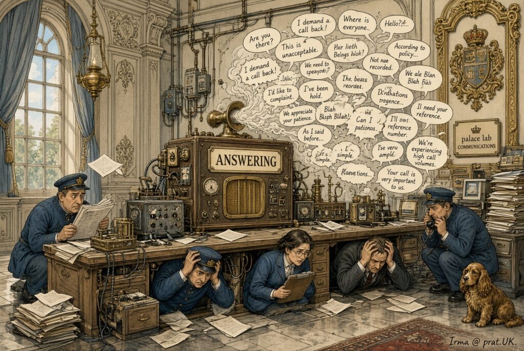 Palace Experiments With Answering
