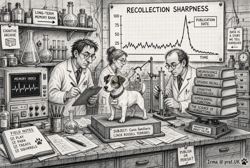 Recollections Sharper Near Publication Date