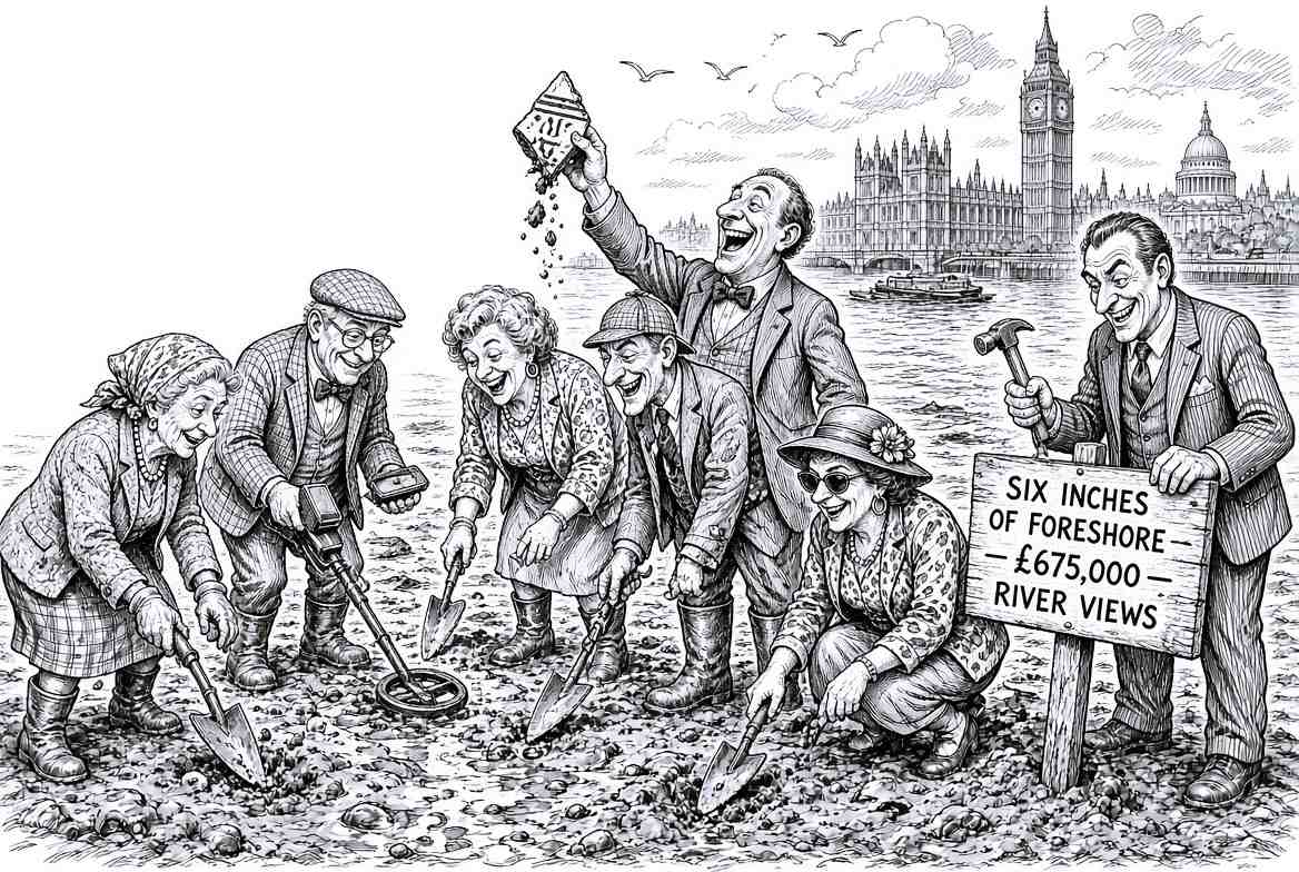 London Mudlarking Tour