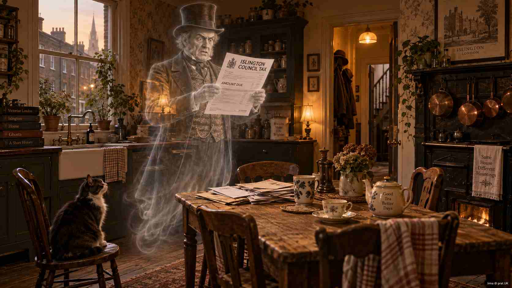 Ghost Ordered to Pay Council Tax