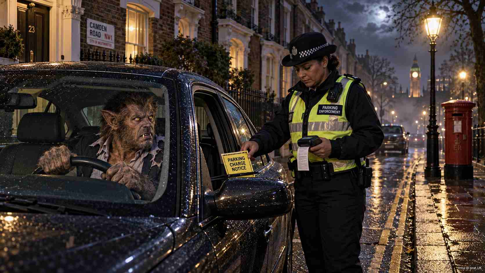 London Werewolf Fined £160