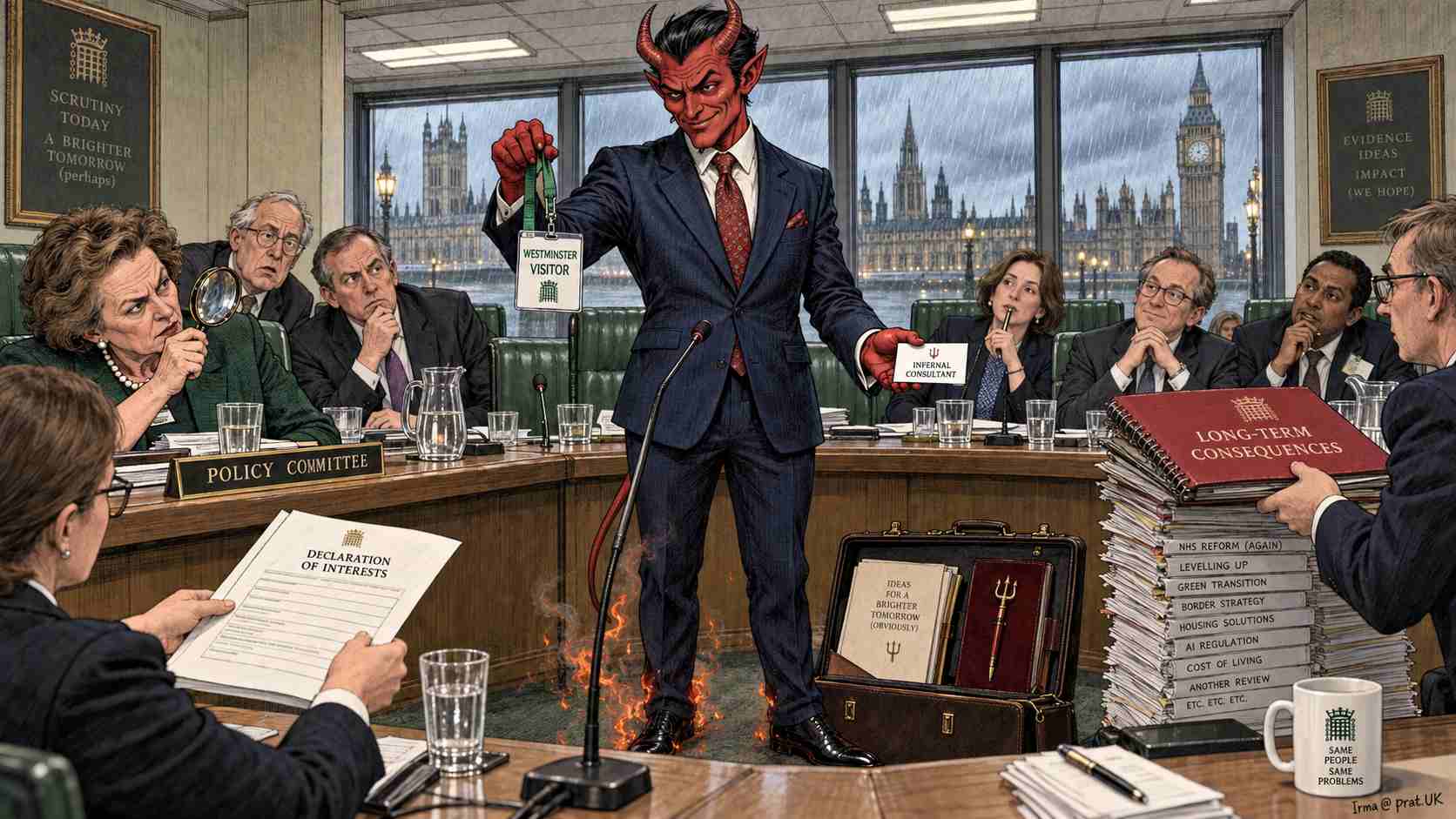 Demon Lobbyist Summoned to Westminster