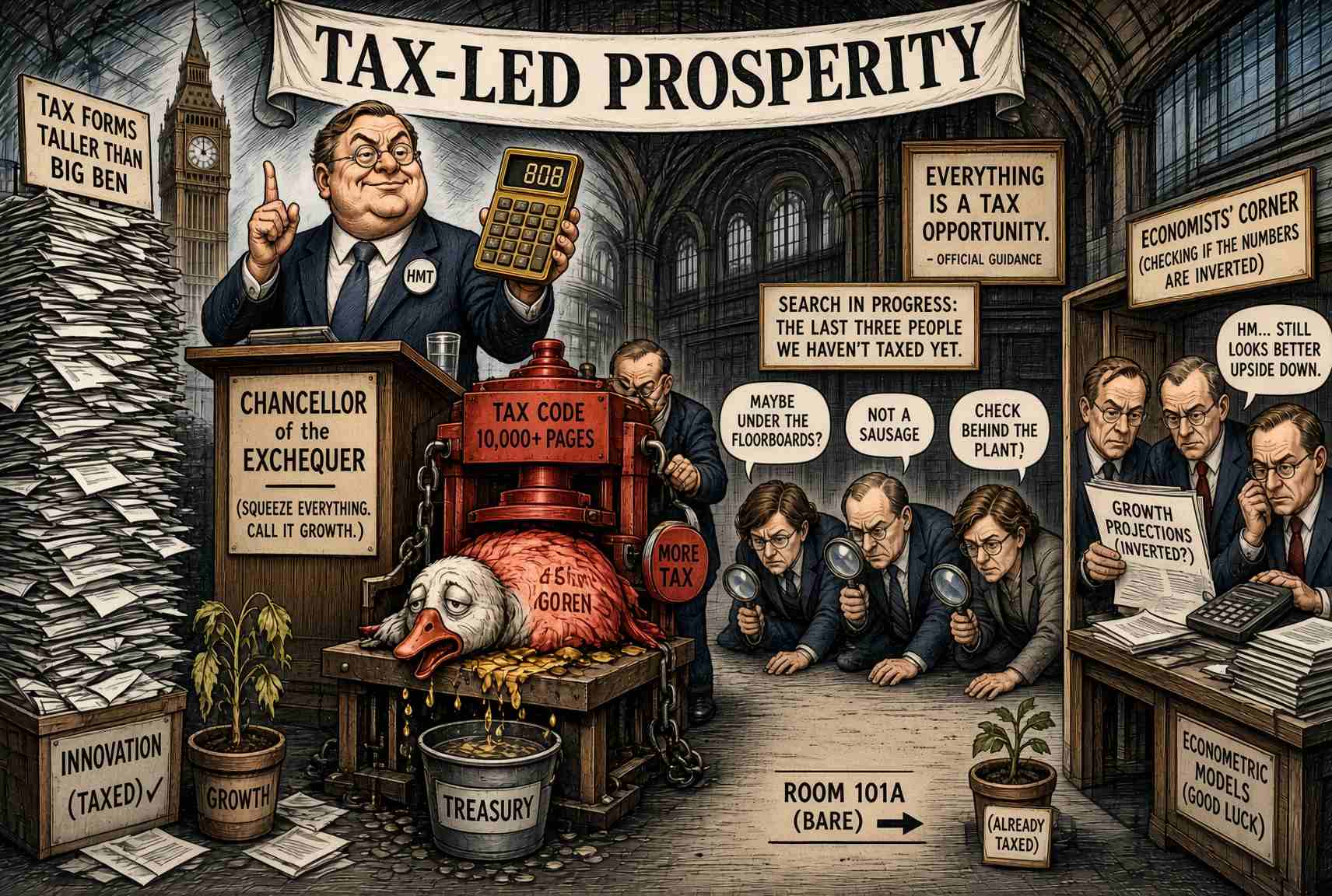 Britain Attempts to Tax Itself Into Prosperity
