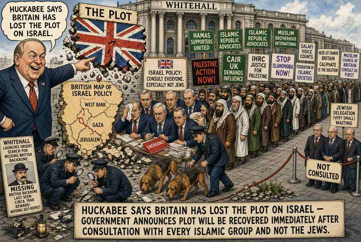 Britain Has Lost the Plot on Israel