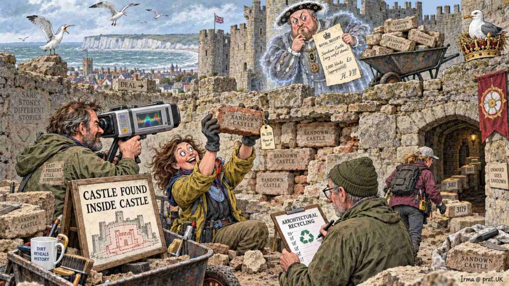 Satirical Illustration = Henry VIII Becomes Victim of Property Crime 479 Years After Death