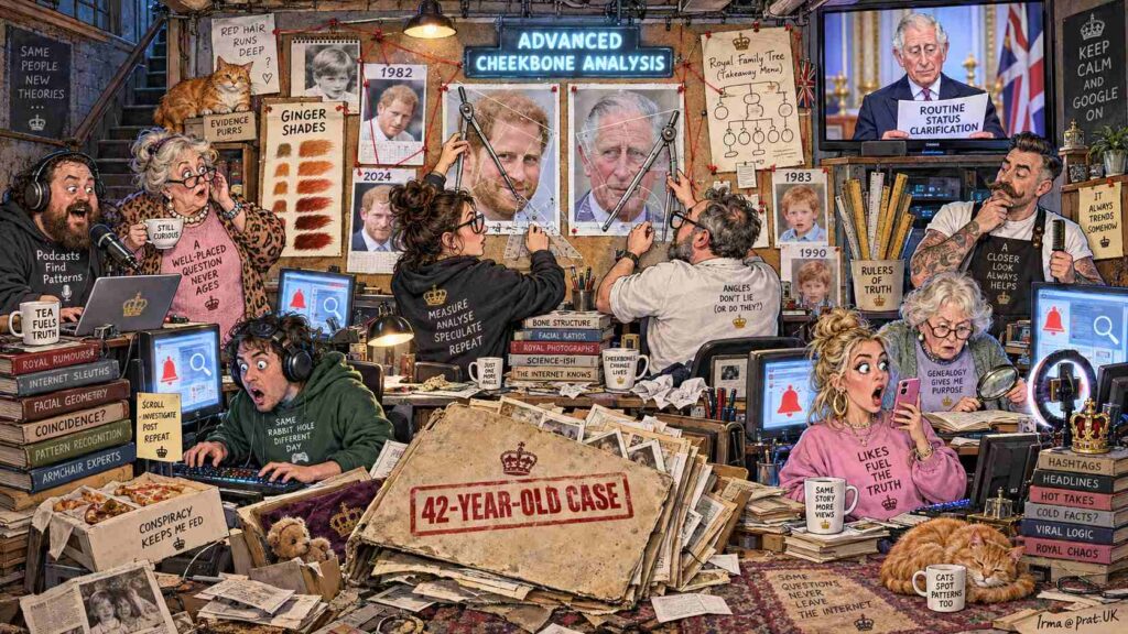 Satirical Illustration - Calendar Emerges as Leading Suspect in Establishment Cover-Up