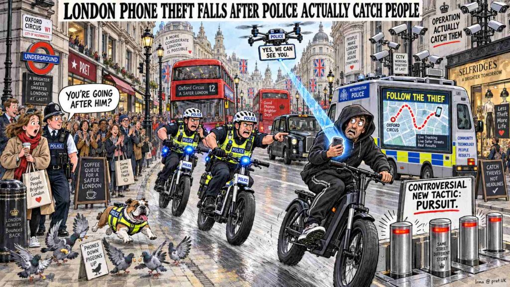 Satirical Illustration Satirical Illustration - Privacy Enters the Pub and Orders Something Expensive