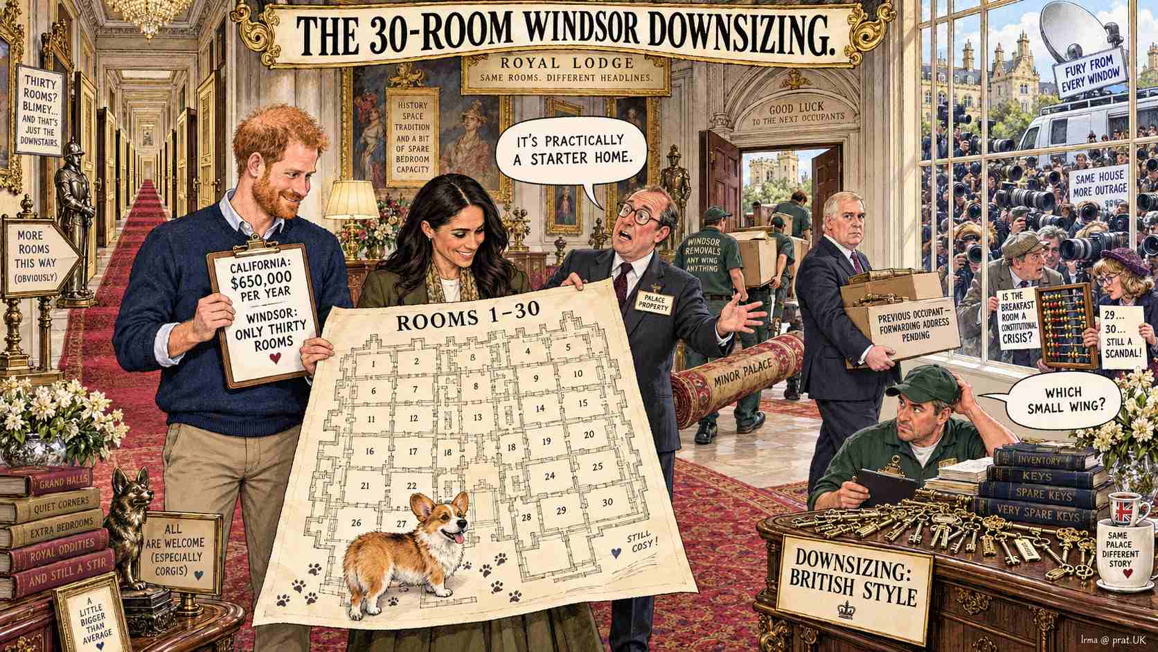 Harry and Meghan Closer to Royal Lodge