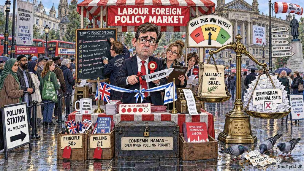 Satirical Illustration Satirical Illustration - Labour Says This Is About Principle