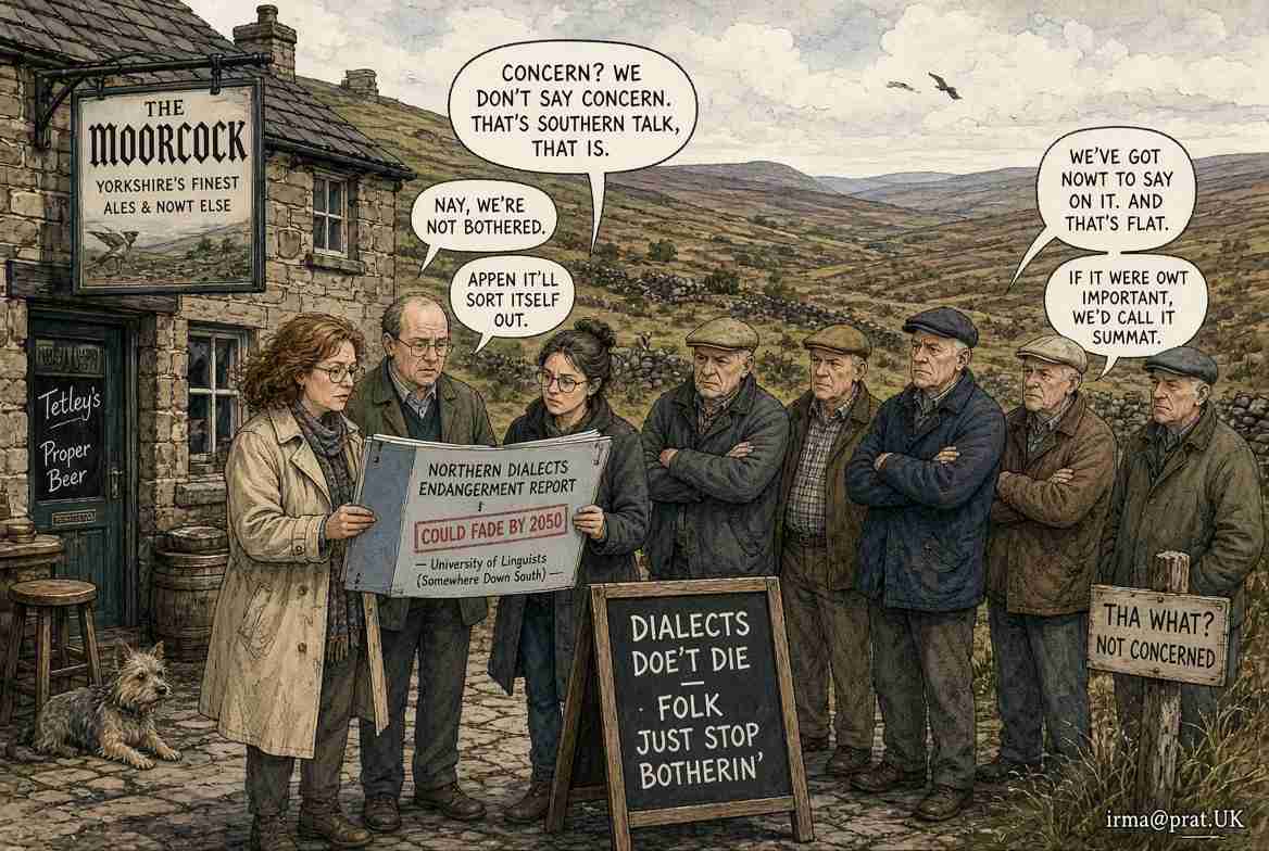 Scientists Warn Northern English Dialects Could Fade, Yorkshire Immediately Refuses to Pronounce Concern