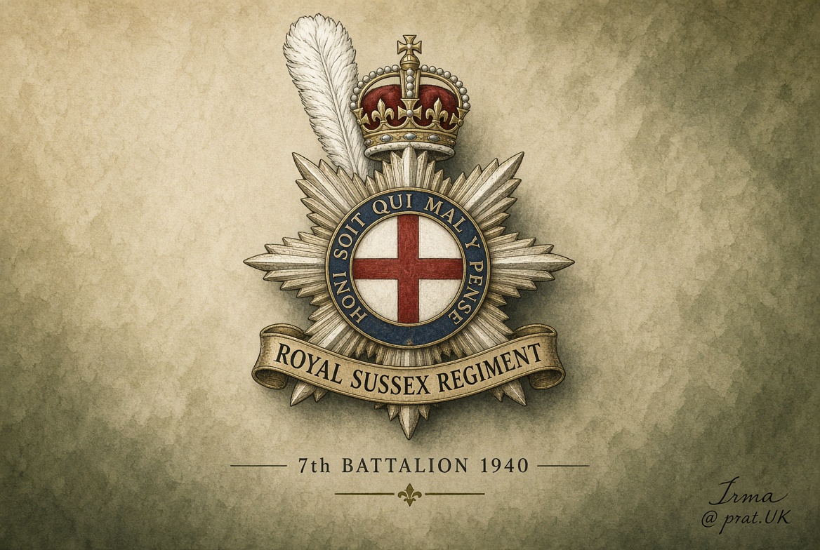 7th Royal Sussex Stopped Panzers With Rifles