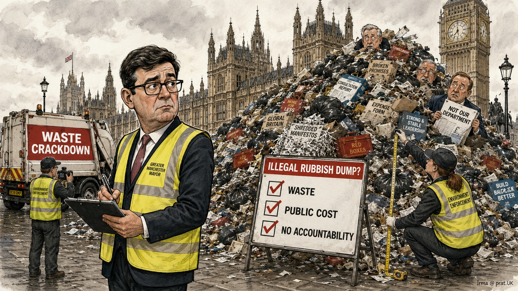 Crackdown on Organised Dumping