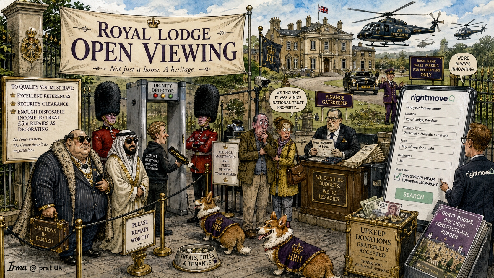 Royal Lodge Hits Rental Market