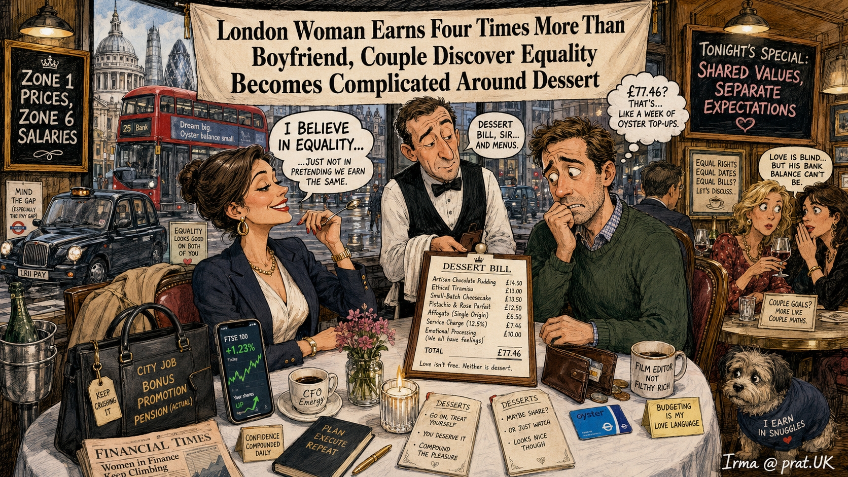 London Woman Earns Four Times More Than Boyfriend