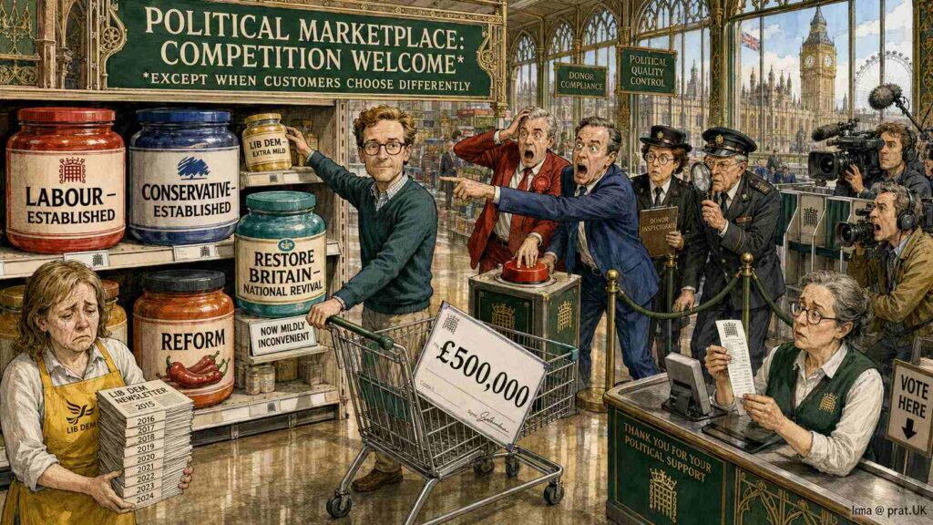 The London Prat UK Why the Donation Story Set Off Every Alarm in Westminster