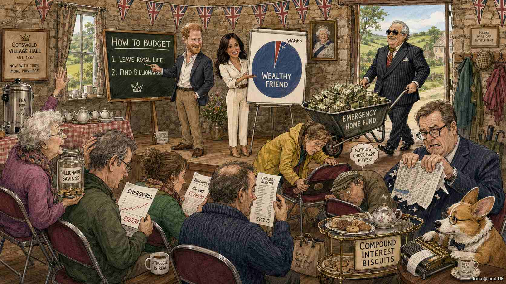 Sussexes Escape Royal Life