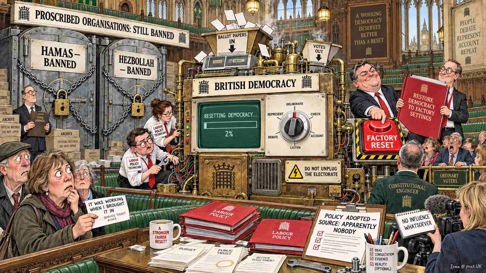 Extremists Do Not Influence Government Policy