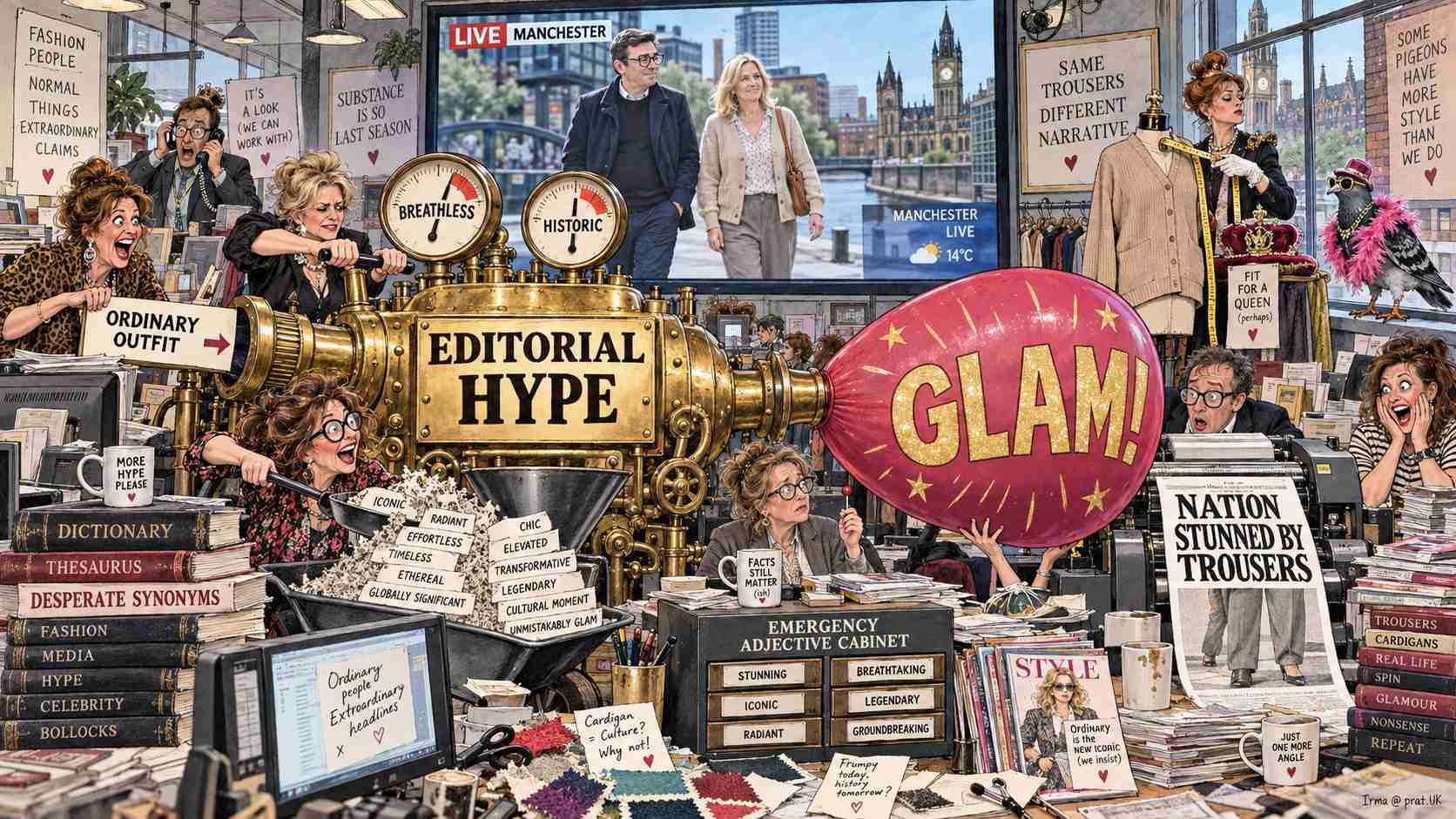 Andy Burnham’s Wife “Glam”