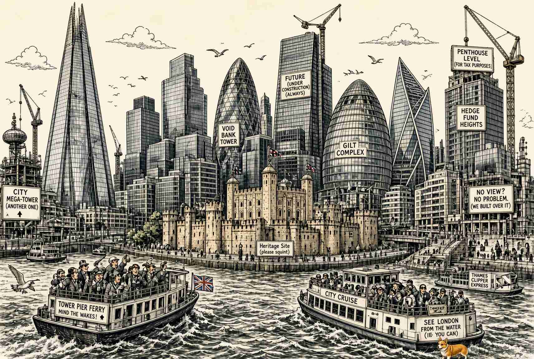 City of London Protecting Tower Views