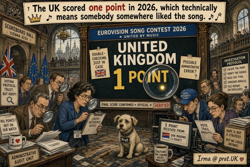 UK Scored One Point in Investigators Check Error