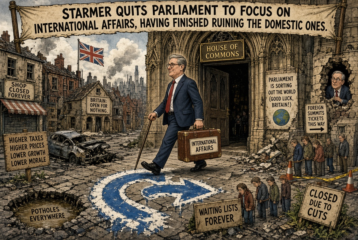 Starmer Quits Parliament