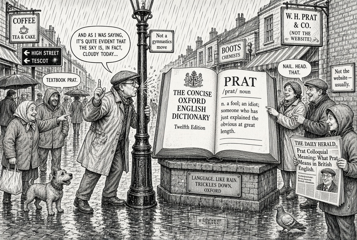 Prat Colloquial Meaning