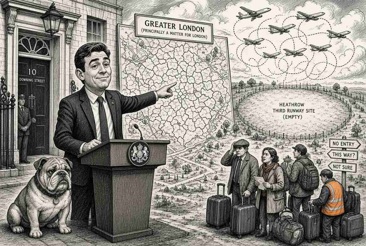 Burnham Won’t Back Heathrow Third Runway