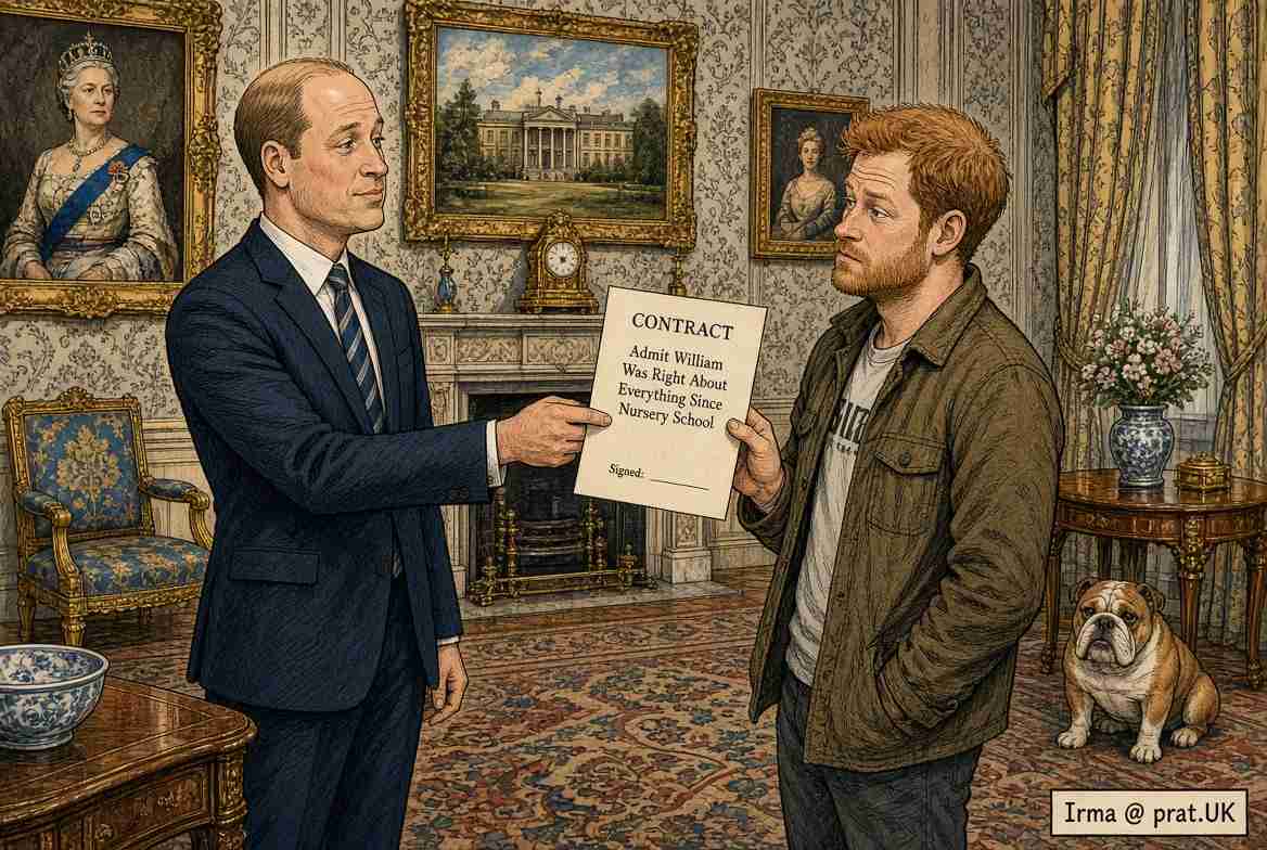 Harry Must Admit William Was Right About Everything Since Nursery School