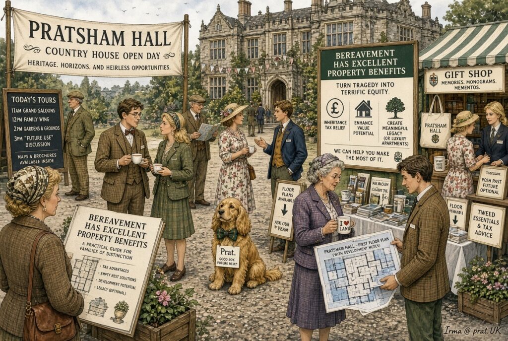 Young British Aristocracy Bereavement Has Excellent Property Benefits