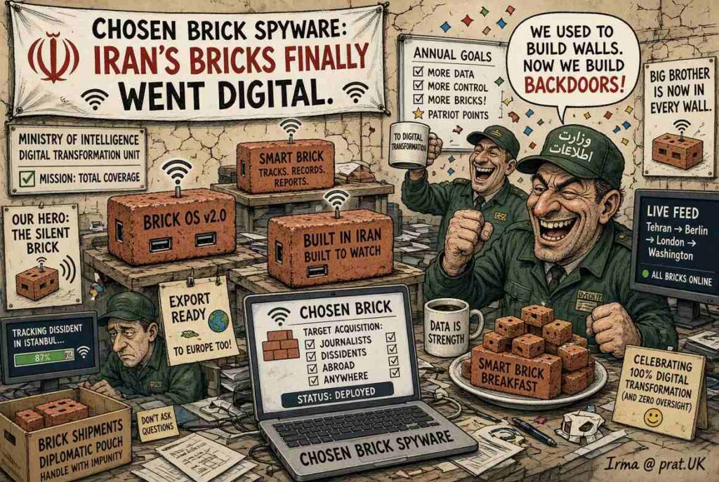 chosen brick iran bricks digital () chosen brick iran bricks digital () How CHOSEN BRICK Gets Past Your WhatsApp, One Fake Old Friend At A Time