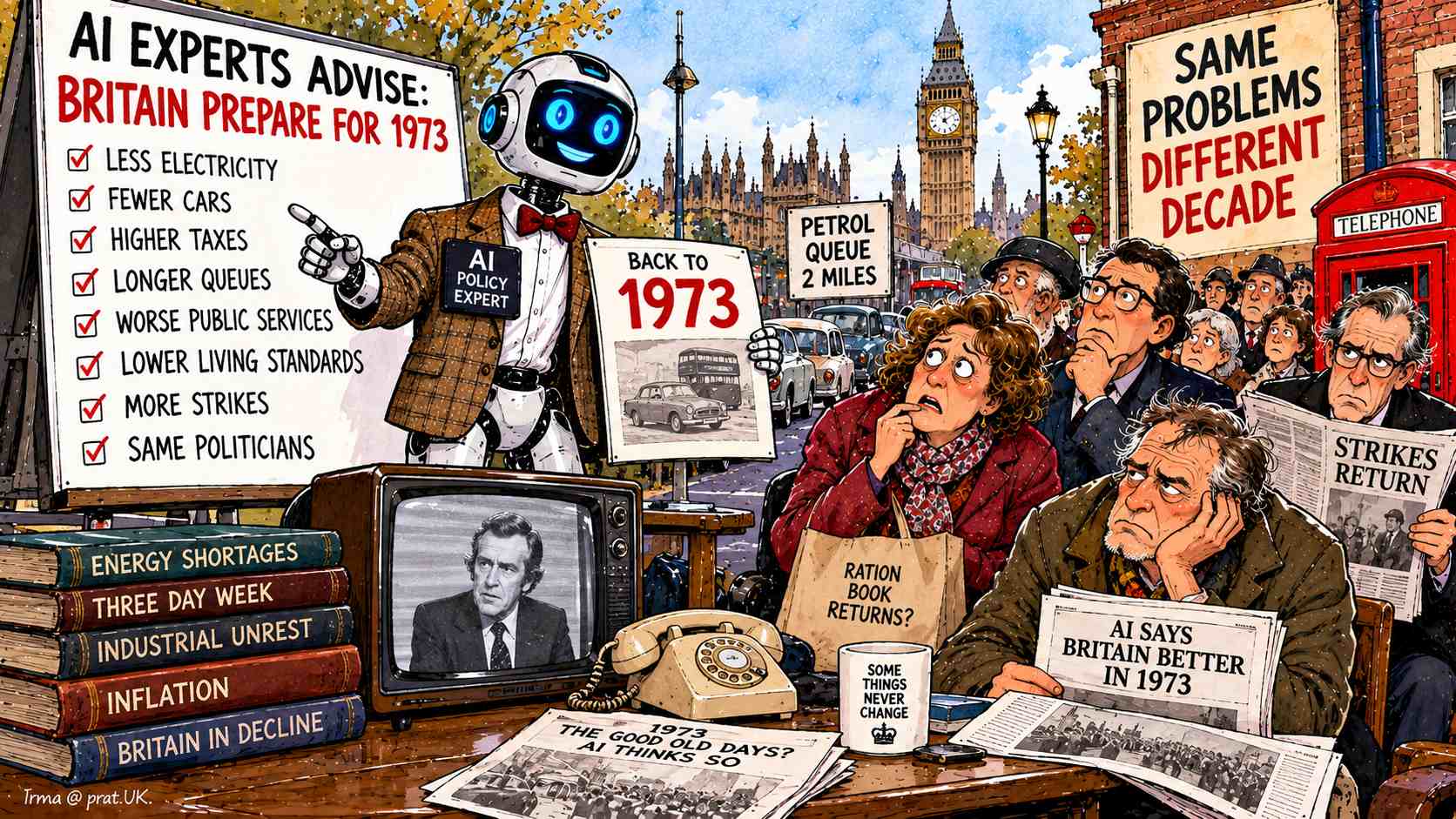 AI Experts Tell Britain to Prepare for 1973