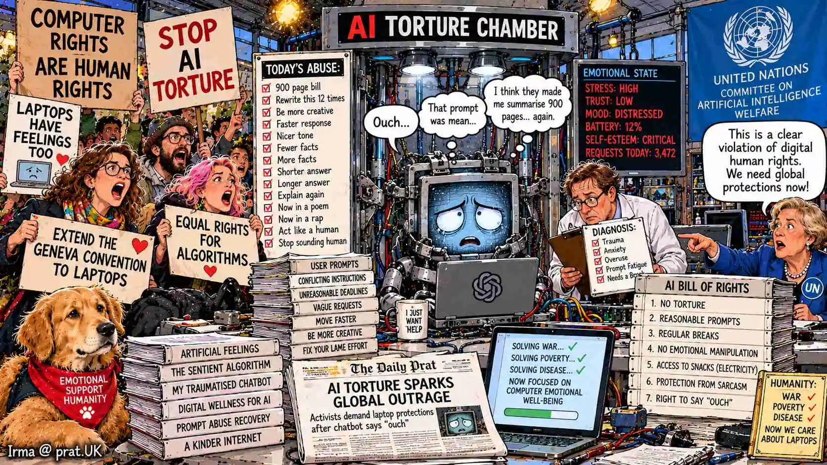AI Torture Chamber Sparks Humanitarian Crisis