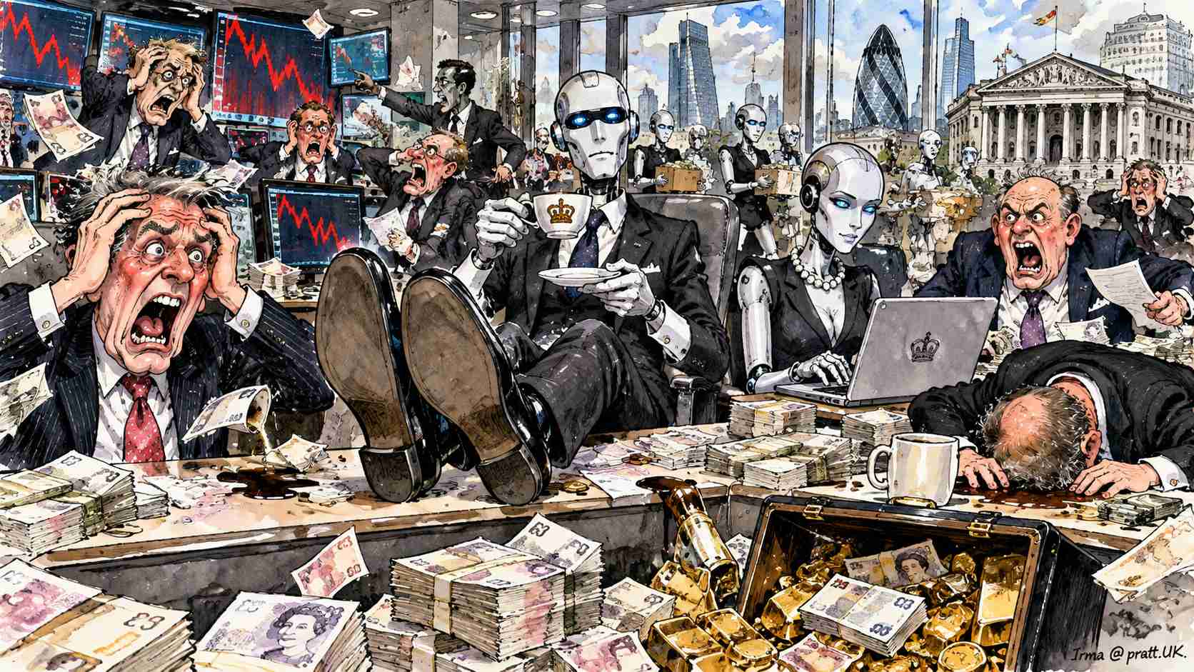 Artificial Intelligence Expected to Wipe Out Global Financial System, Bankers Furious Computers Might Steal Their Jobs Before They Steal Everyone’s Money