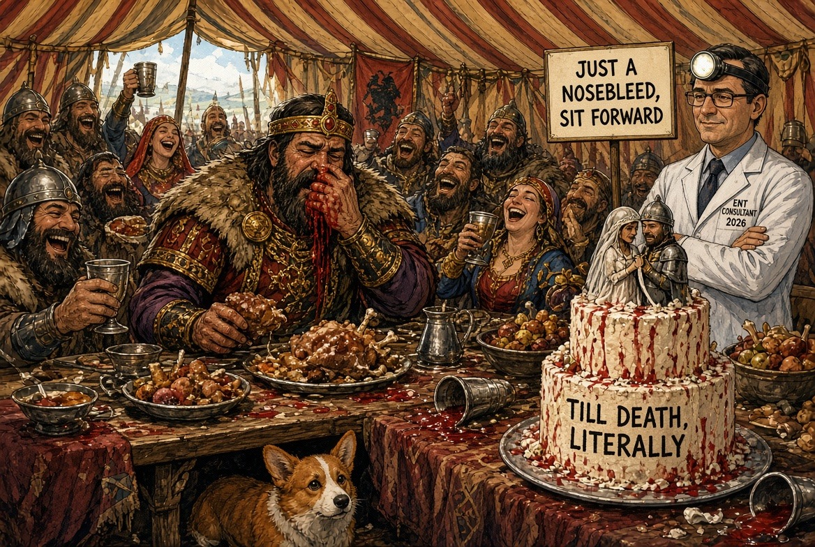 Could Modern Doctors Have Saved Attila the Hun? A Nosebleed Is Not a Battle You Lose Lying Down