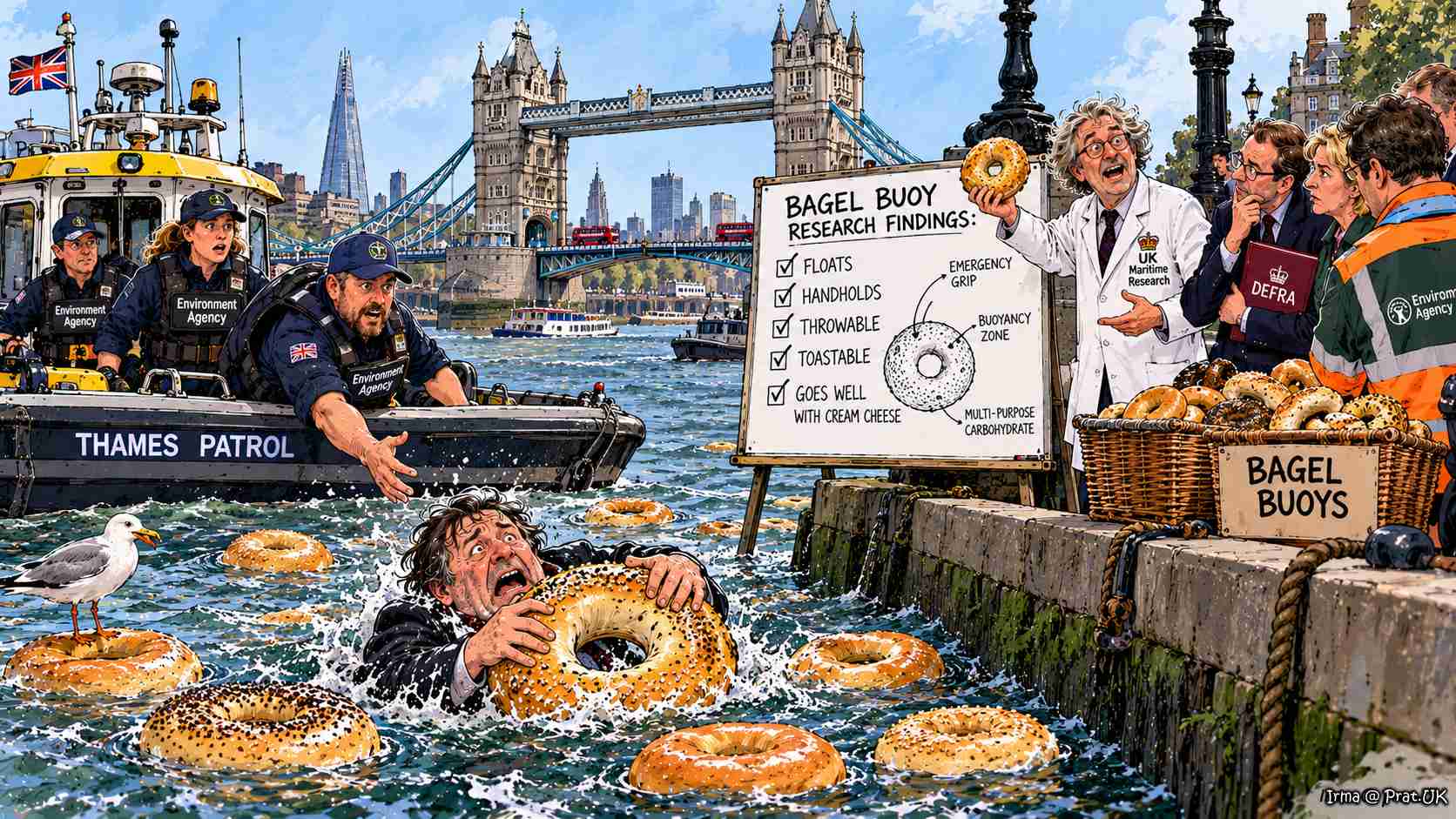 Bagel Buoy Declared Essential Navigational Aid
