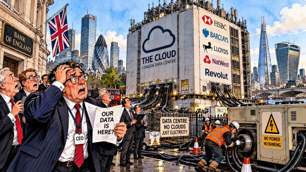 Bankers Discover the Literal Cloud Bankers Discover the Literal Cloud