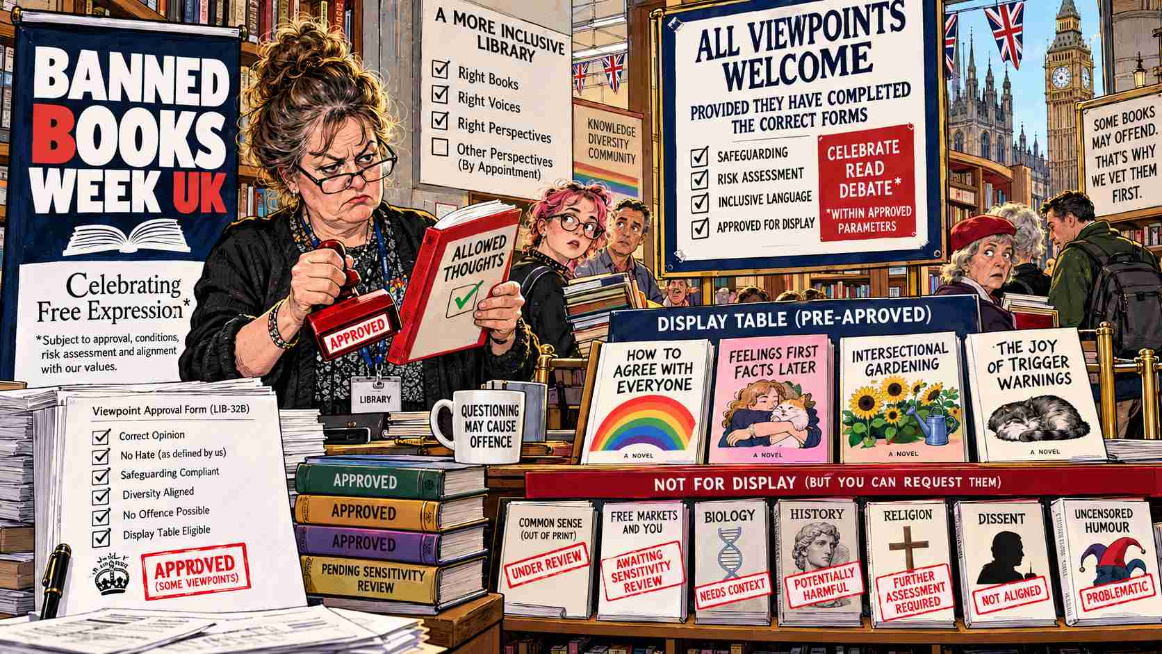 Banned Books Week UK Celebrates Free Expression