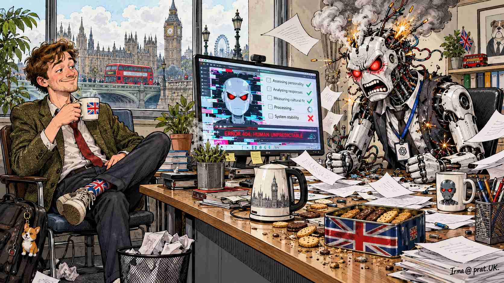 London AI Job Interviewer That Loses Temper