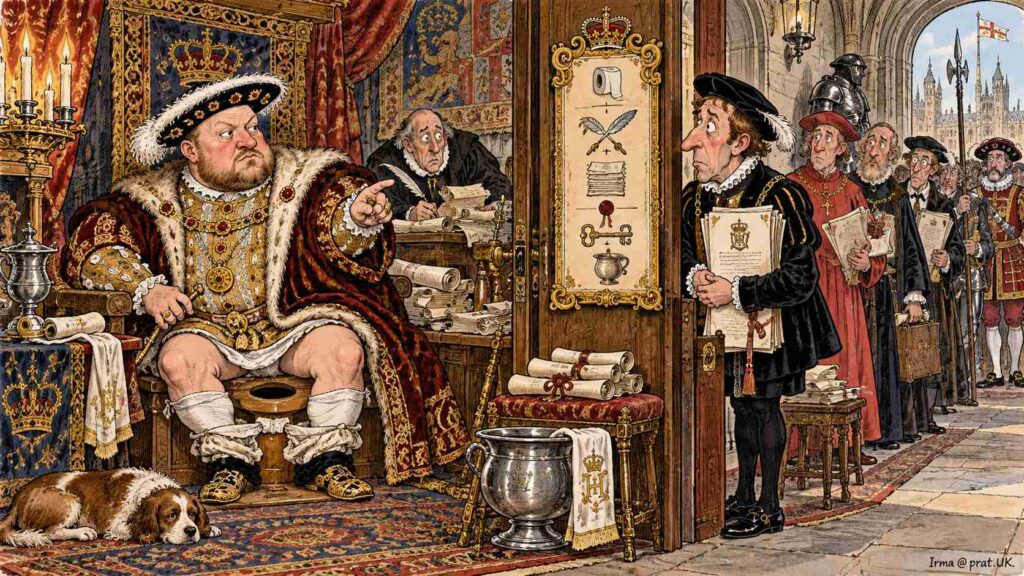 British Royal Protocol () Henry VIII's Toilet Attendants