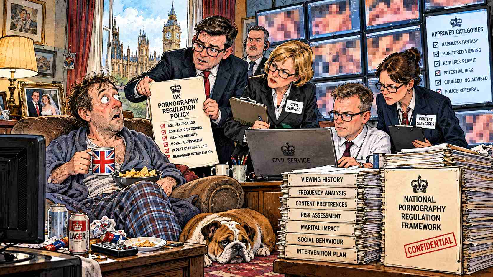 Britain Threatens Porn Websites With Fines of 10% of Global Revenue, Industry Accountants Discover Government Is Now the Highest-Paid Participant in Every Bedroom