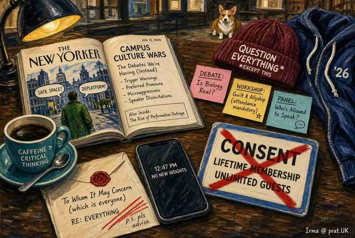 New Yorker Defends Woman’s Right to Sexual Freedom, America Discovers Consent Is Not a Lifetime Membership Card With Unlimited Guests New Yorker Defends Woman’s Right to Sexual Freedom, America Discovers Consent Is Not a Lifetime Membership Card With Unlimited Guests