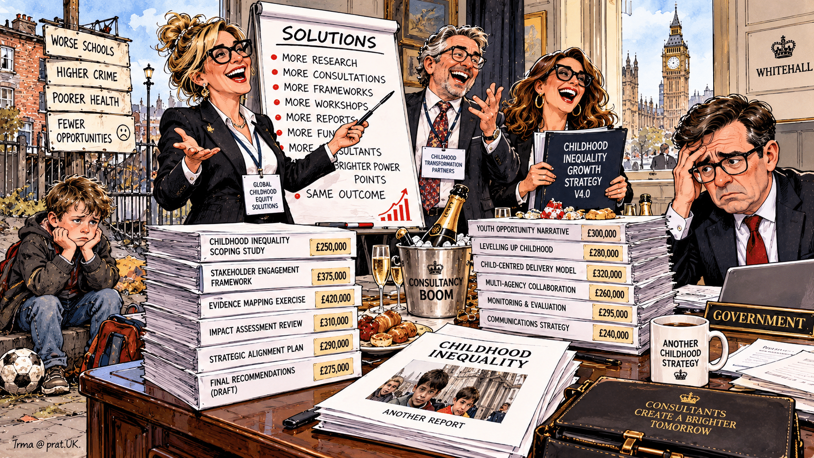 Childhood Inequality Creates Boom for Consultants