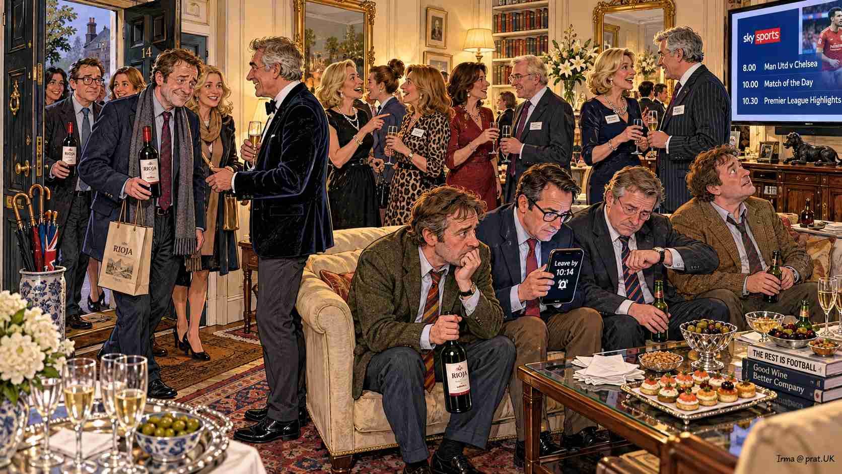 British Dinner Parties and Sky Sports