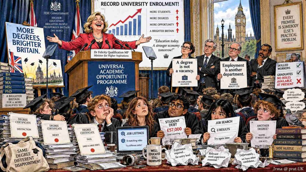 Free Education () Graduate Unemployment and Credential Inflation: The Ministry Creates a Graduate Solution